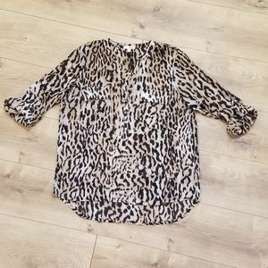 BONGO Cheetah Print Top {Large}